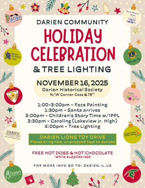 2025 Tree Lighting Flyer