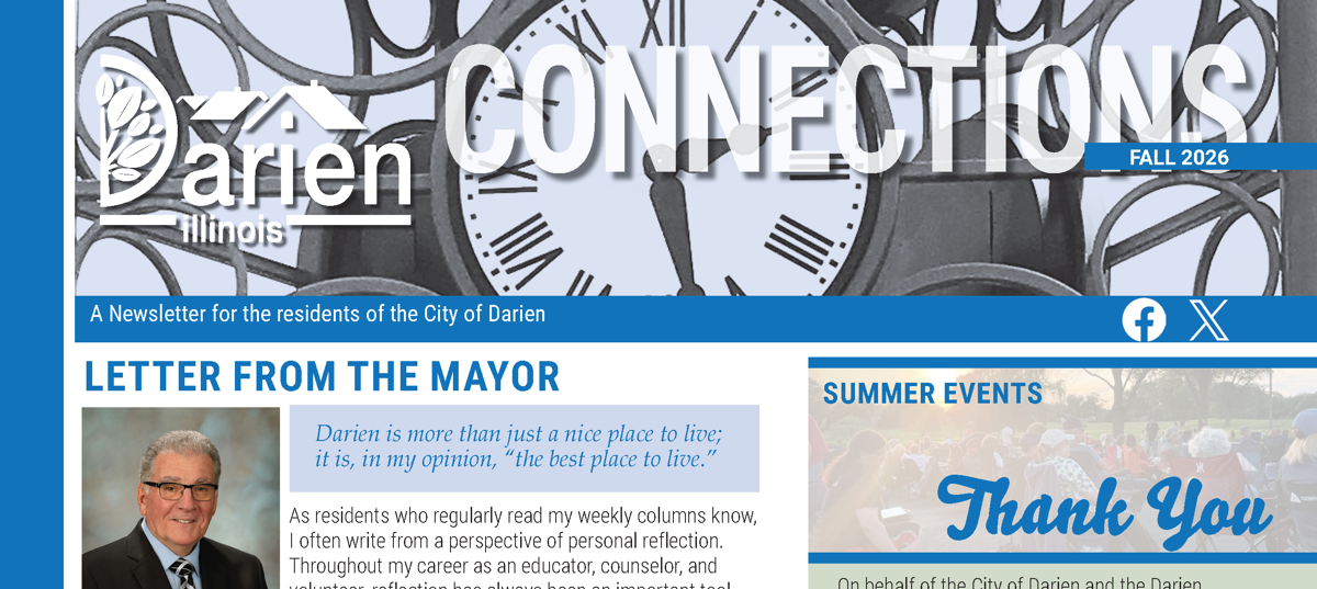 Featured image of Fall 2026 Edition of Darien Connections Now Out!