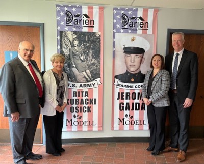 Darien Hometown Hero Banners